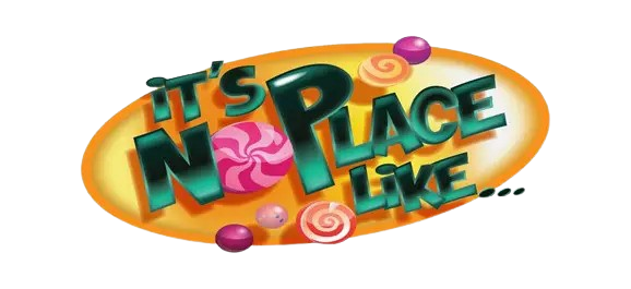 A picture of the it's no place like home logo.